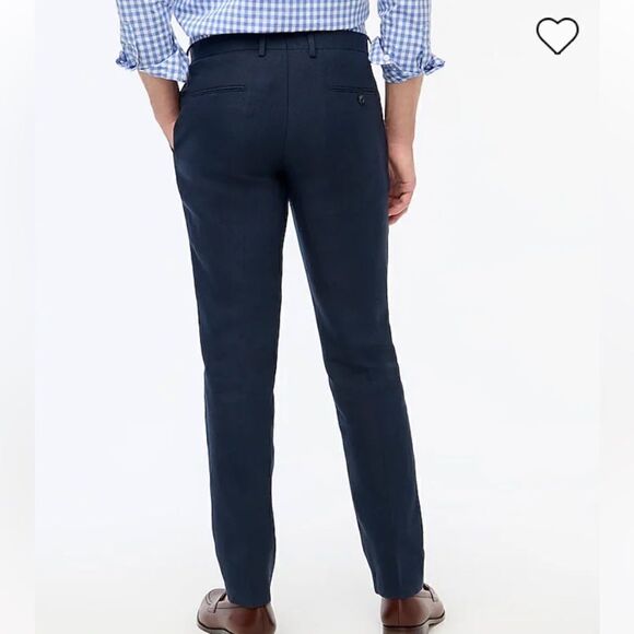 J. Crew Slim Thompson suit pant in linen - Picture 3 of 9